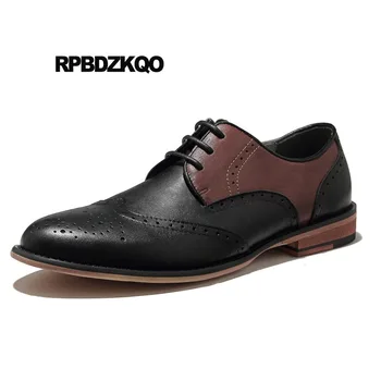 Oxfords Men Dress Shoes Luxury Brand Genuine Leather British Style Brogue Pointy Toe Prom Wingtip Real Pointed Italy Black
Oxfords Men Dress Shoes Luxury Brand Genuine Leather British Style Brogue Pointy Toe Prom Wingtip Real Pointed Italy Black