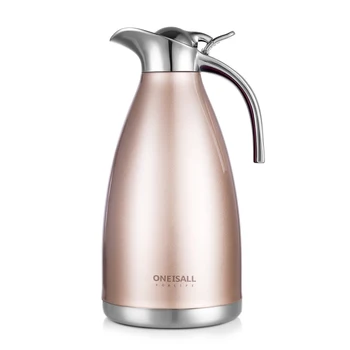 Large Capacity Thermos Water Pot Vacuum Flasks Water Kettle Stainless Steel Thermal Insulation Bottles WIth Handle 2000ml
Large Capacity Thermos Water Pot Vacuum Flasks Water Kettle Stainless Steel Thermal Insulation Bottles WIth Handle 2000ml