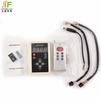 Wireless RF Controller 133 Change for Dream Magic ColorChasing 2811IC 6803IC 2801IC 5050 RGB LED Colorful strip Max control 200M
Wireless RF Controller 133 Change for Dream Magic ColorChasing 2811IC 6803IC 2801IC 5050 RGB LED Colorful strip Max control 200M