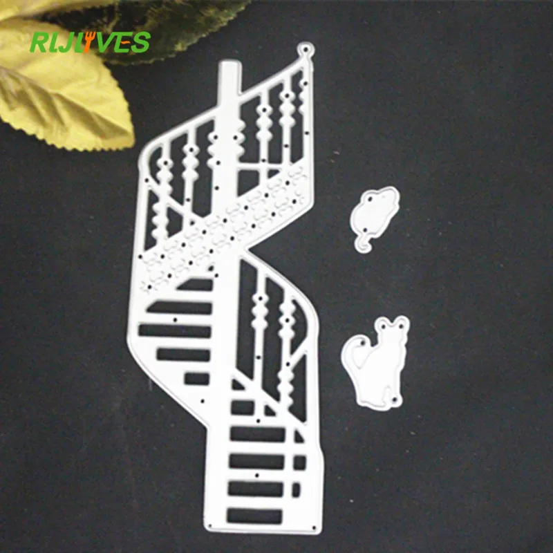RLJLIVES Metal Cutting Dies Spiral Stair Cat Mouse Building Family Scrapbook Card Album Paper Craft Decorative Embossing Cutter
RLJLIVES Metal Cutting Dies Spiral Stair Cat Mouse Building Family Scrapbook Card Album Paper Craft Decorative Embossing Cutter