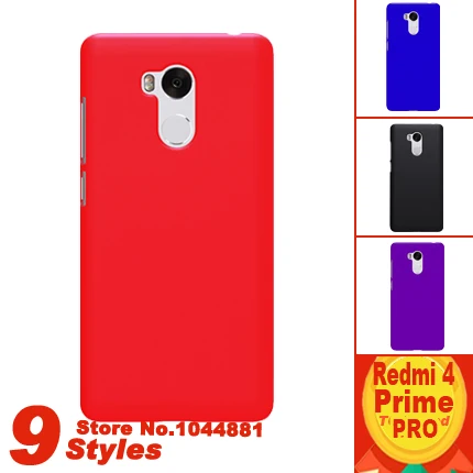 Чехол для Xiaomi Redmi 4 pro пластиковый чехол разных цветов prime Жесткий из поликарбоната
