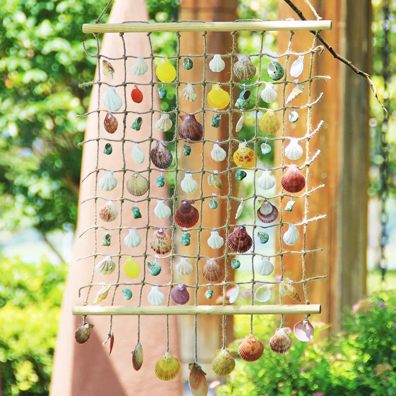 Mediterranean Natural Shell Curtain Wall Decorative Murals Personality Wall Hanging Room Decorative Curtain Wind Chimes
Mediterranean Natural Shell Curtain Wall Decorative Murals Personality Wall Hanging Room Decorative Curtain Wind Chimes