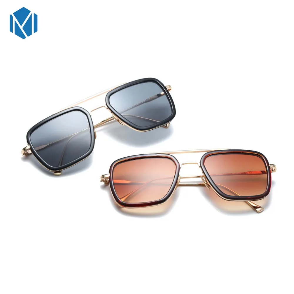 Fashion Avengers Tony Stark Flight Style Sunglasses Men Square Stylish Design Travel Boys Adult Sun Glasses gafas de sol mujer
Fashion Avengers Tony Stark Flight Style Sunglasses Men Square Stylish Design Travel Boys Adult Sun Glasses gafas de sol mujer