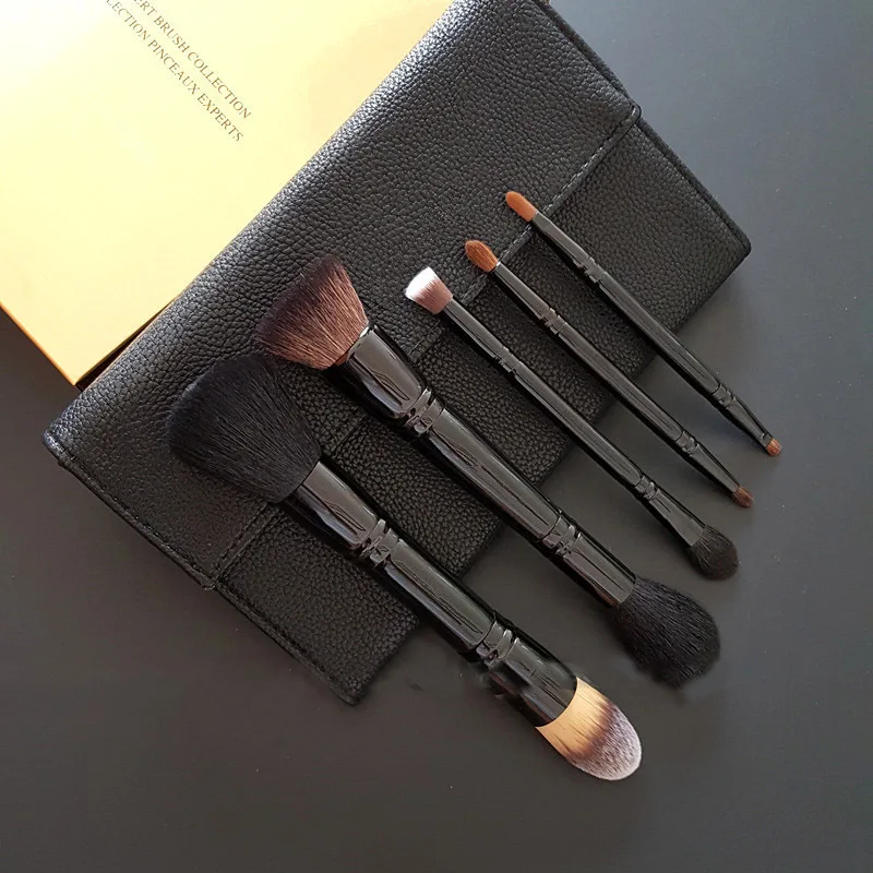 LUFUSEAN KA-Series The Expert Brush Travel Set 5piece With Pouch Clutch Bag Horse Goat Hair Double End Makeup Buff Blush Beauty
LUFUSEAN KA-Series The Expert Brush Travel Set 5piece With Pouch Clutch Bag Horse Goat Hair Double End Makeup Buff Blush Beauty
