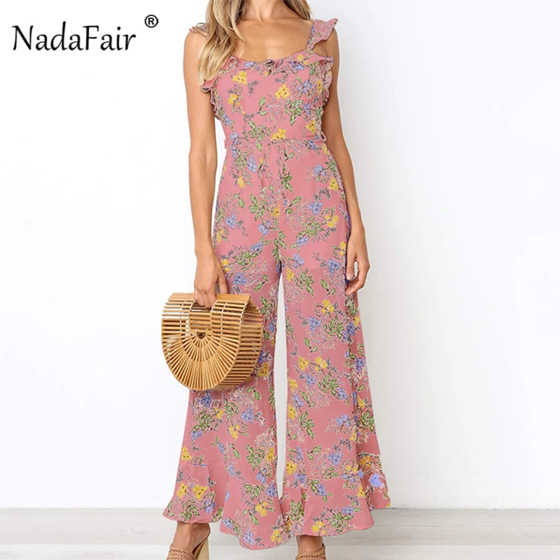 FSDA 2019 New Floral Print Chiffon Bandage Jumpsuit Women Spring Summer Casual Plus Size Jumpsuits
FSDA 2019 New Floral Print Chiffon Bandage Jumpsuit Women Spring Summer Casual Plus Size Jumpsuits
