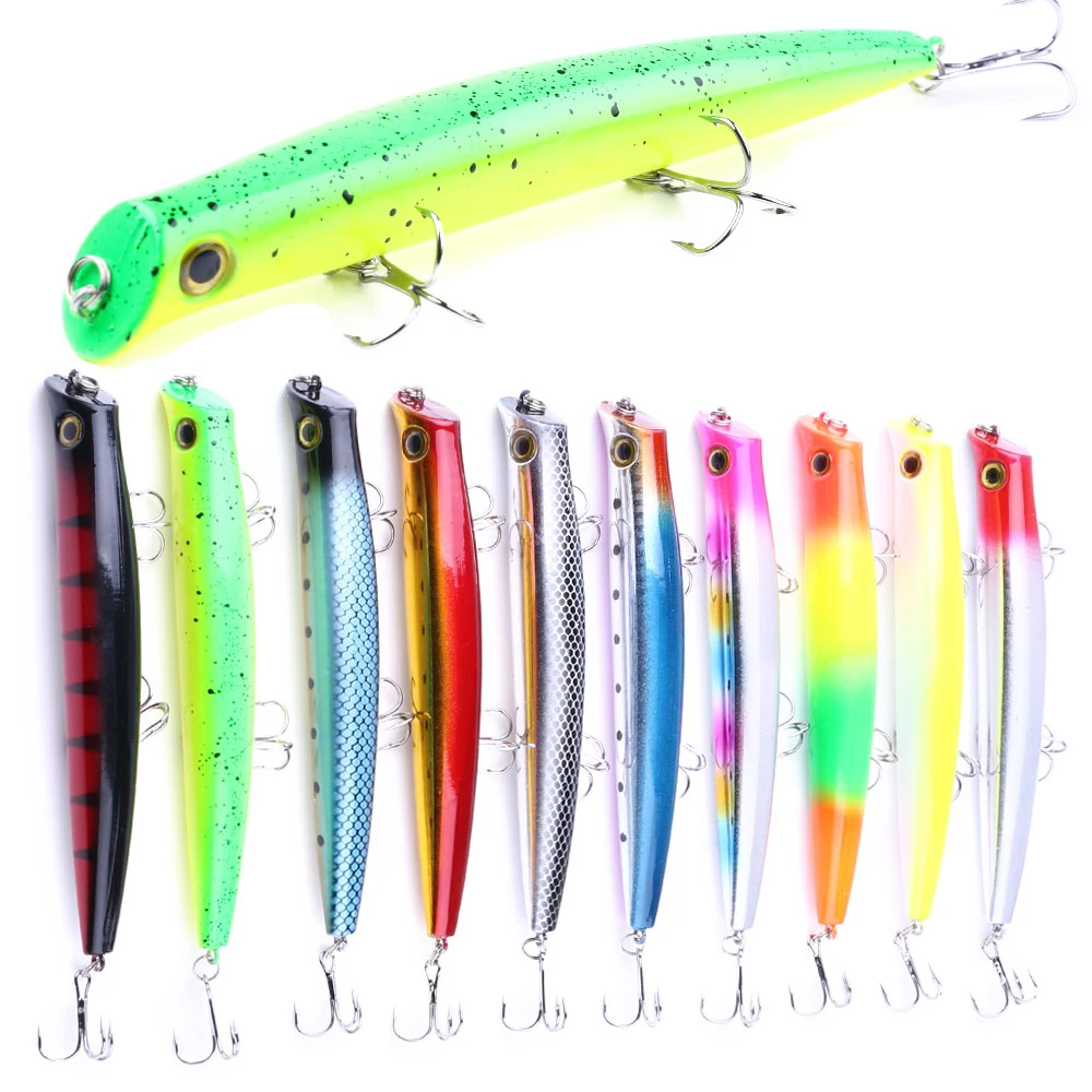 1PC 12cm/17g Popper Fishing Lures Minnow Hard Crankbait Artificial Wobbler Pesca Fishing Tackle
1PC 12cm/17g Popper Fishing Lures Minnow Hard Crankbait Artificial Wobbler Pesca Fishing Tackle