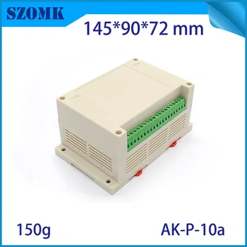 10 pieces, 145*90*72mm diy electronic shell case abs control enclosure plastic housing project enclosure din rail box
10 pieces, 145*90*72mm diy electronic shell case abs control enclosure plastic housing project enclosure din rail box