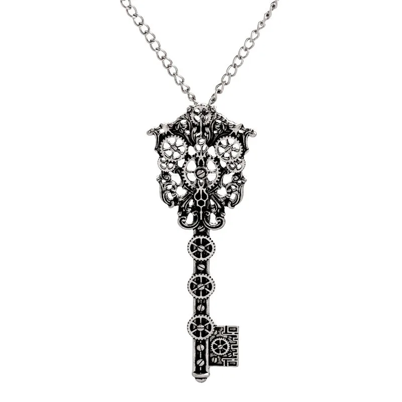 DoreenBeads Fashion Steampunk Necklace Link Chain Vintage Copper Bronze Silver Classic Pattern Gear Key Pendant Jewelry,1 Piece
DoreenBeads Fashion Steampunk Necklace Link Chain Vintage Copper Bronze Silver Classic Pattern Gear Key Pendant Jewelry,1 Piece