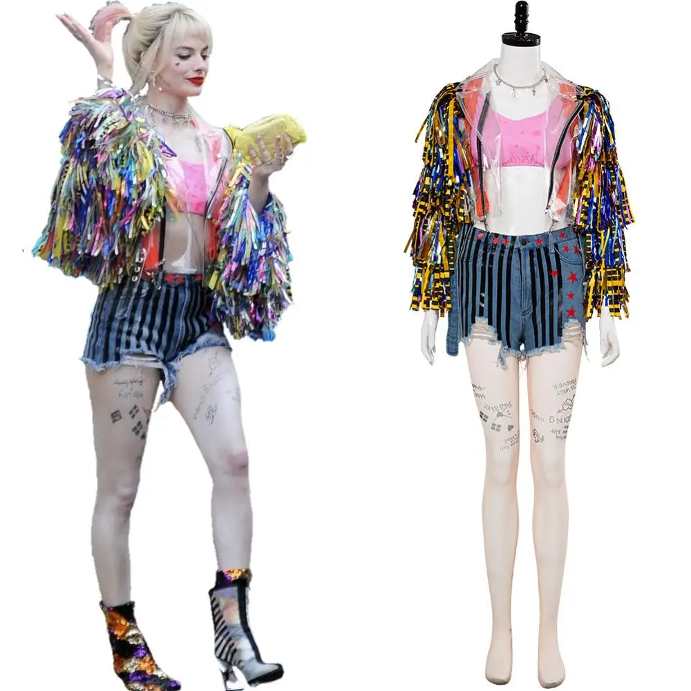 Batman Birds of Prey Cosplay And the Fantabulous Emancipation of One Harley Quinn Costume Cheerleader Outfit Adult for Carnival
Batman Birds of Prey Cosplay And the Fantabulous Emancipation of One Harley Quinn Costume Cheerleader Outfit Adult for Carnival