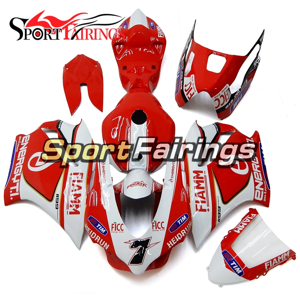 Racing Fiberglass Fairings For Ducati 899 1199 1199s 12 13 2012 2013 Injection ABS Fairing Kit White Red Cowlings Bodywork Hulls
Racing Fiberglass Fairings For Ducati 899 1199 1199s 12 13 2012 2013 Injection ABS Fairing Kit White Red Cowlings Bodywork Hulls