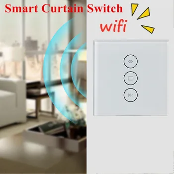 WiFi Smart Curtain Switch Smart Life Tuya for Electric Motorized Curtain Blind Roller Shutter Works with Alexa and Google Home
WiFi Smart Curtain Switch Smart Life Tuya for Electric Motorized Curtain Blind Roller Shutter Works with Alexa and Google Home
