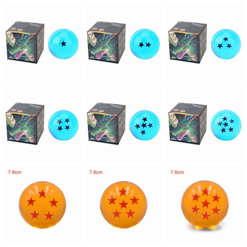 14 Style 7.6cm Anime Dragon Ball Z 7 Stars Balls PVC Figure DBZ Cartoon Figure Toys Collection Doll Model For Kids New
14 Style 7.6cm Anime Dragon Ball Z 7 Stars Balls PVC Figure DBZ Cartoon Figure Toys Collection Doll Model For Kids New