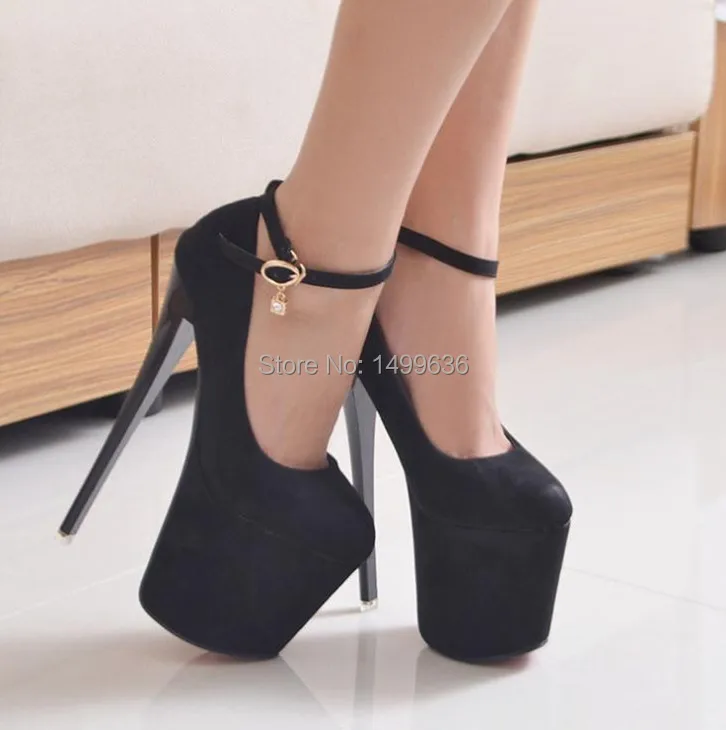Spring Fashion Women's Super High Heels Shoes (19cm & 22cm) Thin Heels Women Pumps Platform Lady Sexy Flock Women's Shoes
Spring Fashion Women's Super High Heels Shoes (19cm & 22cm) Thin Heels Women Pumps Platform Lady Sexy Flock Women's Shoes