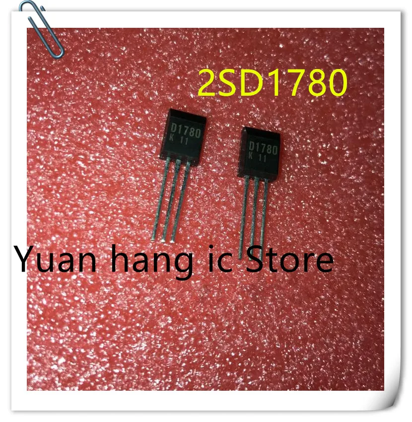 10 шт./лот новый оригинальный 2SD1780 D1780 DIP3 | Электроника
