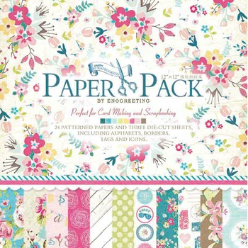 ENO Greeting Scrapbooking Paper Craft Scrapbooking Set for Origami,Card making,12"x12" Floral Scrapbook Page Kit
ENO Greeting Scrapbooking Paper Craft Scrapbooking Set for Origami,Card making,12"x12" Floral Scrapbook Page Kit