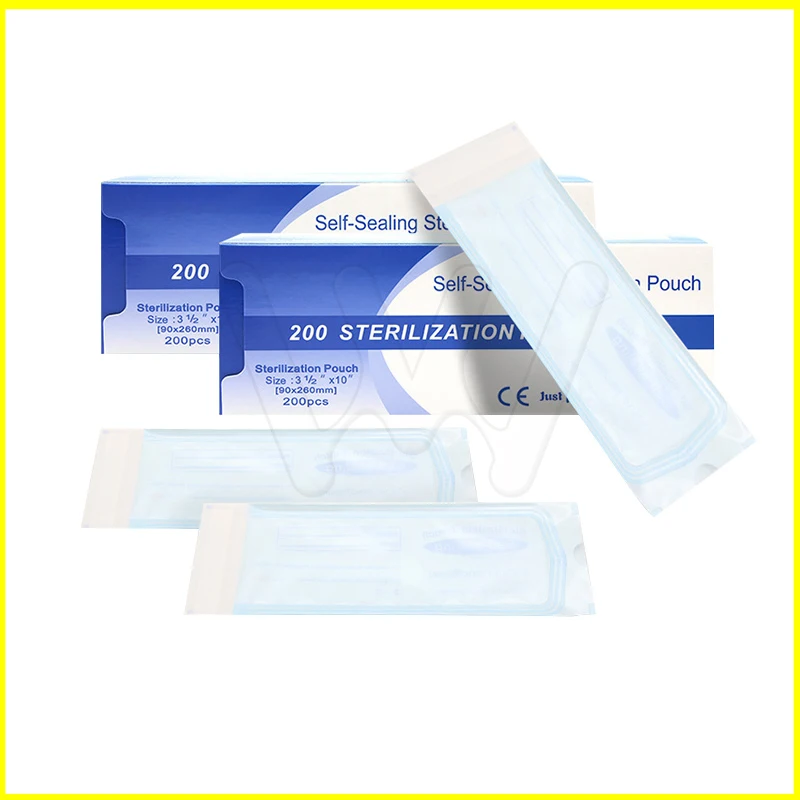 200PCS Dental Sterilization ziplock bags disinfection disinfection sterilization bags self-styled sterilized bags
200PCS Dental Sterilization ziplock bags disinfection disinfection sterilization bags self-styled sterilized bags