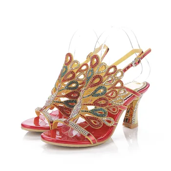 2017 Rushed Hot Sale Party 8cm Sexy Solid Sandals, Peacock Diamond Sandals High Heels Open Toe Hollow Summer Pumps
2017 Rushed Hot Sale Party 8cm Sexy Solid Sandals, Peacock Diamond Sandals High Heels Open Toe Hollow Summer Pumps