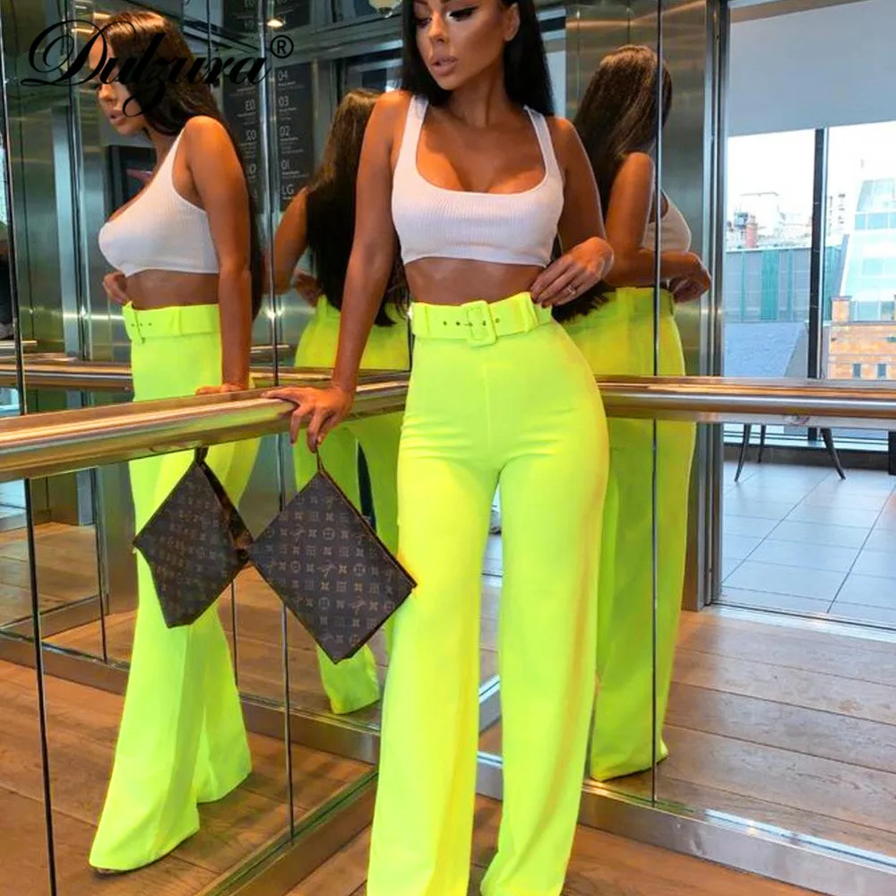 Dulzura 2019 summer women wide leg pants high waist streetwear festival plus size trousers loose clothes office ladies belt
Dulzura 2019 summer women wide leg pants high waist streetwear festival plus size trousers loose clothes office ladies belt
