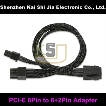 Wholesale Multicolor Single Sleeved PCI-E 6-Pin to 6+2-Pin Power Supply Extention Cable
Wholesale Multicolor Single Sleeved PCI-E 6-Pin to 6+2-Pin Power Supply Extention Cable