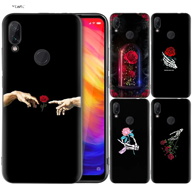 Silicone Coque Case for Xiaomi Redmi Note 7 6 5 Pro Mi A1 A2 8 Lite 9 GO Poco F1 S2 4 4X Plus Red Black Rose Flower
Silicone Coque Case for Xiaomi Redmi Note 7 6 5 Pro Mi A1 A2 8 Lite 9 GO Poco F1 S2 4 4X Plus Red Black Rose Flower