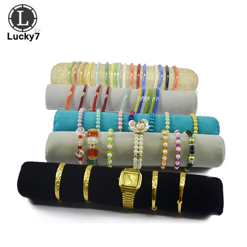 5 Color 32cm Jewelry Roll Bag Jewelry Organizer Bracelets Display Watch Holder Jewellery Storage Tube Wholesale
5 Color 32cm Jewelry Roll Bag Jewelry Organizer Bracelets Display Watch Holder Jewellery Storage Tube Wholesale