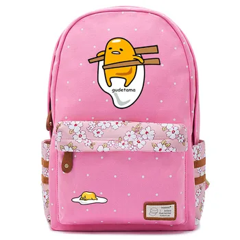 Gudetama Lazy Egg Cartoon Canvas bag Flowers wave point Rucksacks backpack Girls School Bag travel Shoulder Bag bookbag
Gudetama Lazy Egg Cartoon Canvas bag Flowers wave point Rucksacks backpack Girls School Bag travel Shoulder Bag bookbag