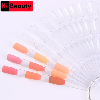 Practical Fan False Nail Tips Polish Display Art DIY Gel Palette Color Card Transparent White Manicure Nail Art Tools
Practical Fan False Nail Tips Polish Display Art DIY Gel Palette Color Card Transparent White Manicure Nail Art Tools
