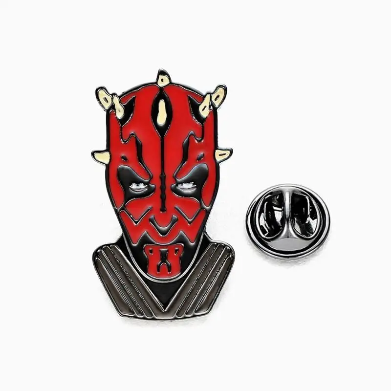 Darth Maul Star Wars Pin Sith Lord Enamel Brooch Darth Vader Action Figure Collections Jewelry Drop Shipping
Darth Maul Star Wars Pin Sith Lord Enamel Brooch Darth Vader Action Figure Collections Jewelry Drop Shipping
