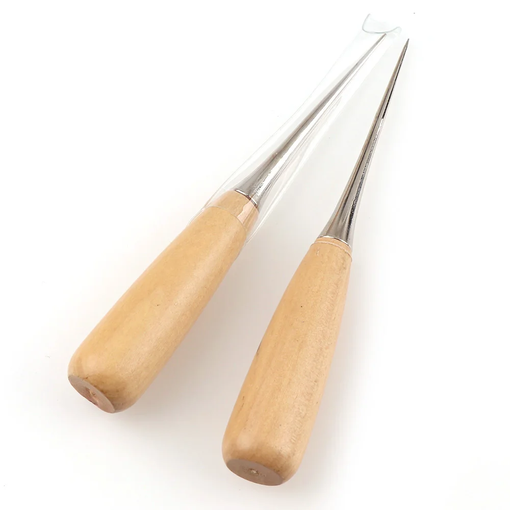 2Pcs/set Boxwood Canvas Leather Sewing Shoes Wood Handle Tool Awl Hand Stitching Taper Needle Tool Kit Craft Sewing Supplies
2Pcs/set Boxwood Canvas Leather Sewing Shoes Wood Handle Tool Awl Hand Stitching Taper Needle Tool Kit Craft Sewing Supplies