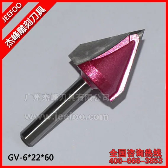 6*22*60degree V Shape 3D Woodworking Router Bits Engraving Chamfering MDF PVC Acrylic
6*22*60degree V Shape 3D Woodworking Router Bits Engraving Chamfering MDF PVC Acrylic