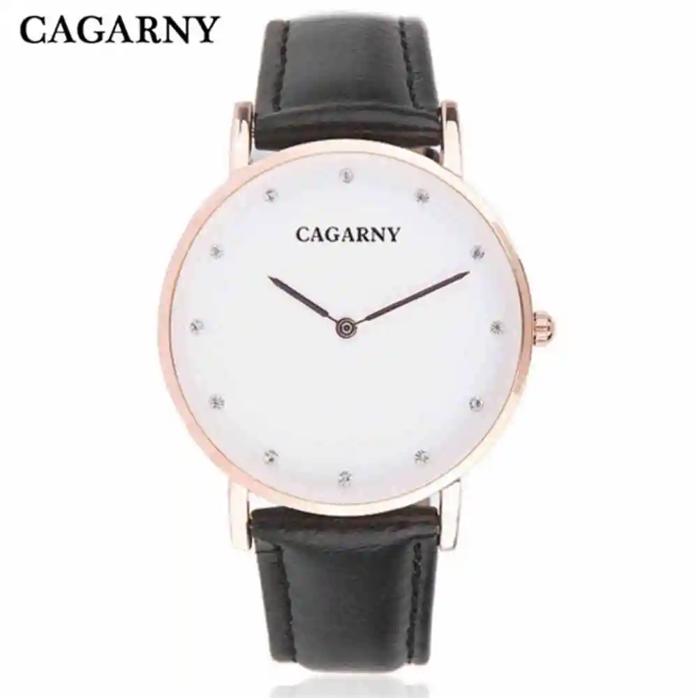 CAGARNY Brand Fashion Women Luxury diamonds WristWatch Leather strap Waterproof Watch Women Casual Quartz Clock Watch PENGNATATE
CAGARNY Brand Fashion Women Luxury diamonds WristWatch Leather strap Waterproof Watch Women Casual Quartz Clock Watch PENGNATATE