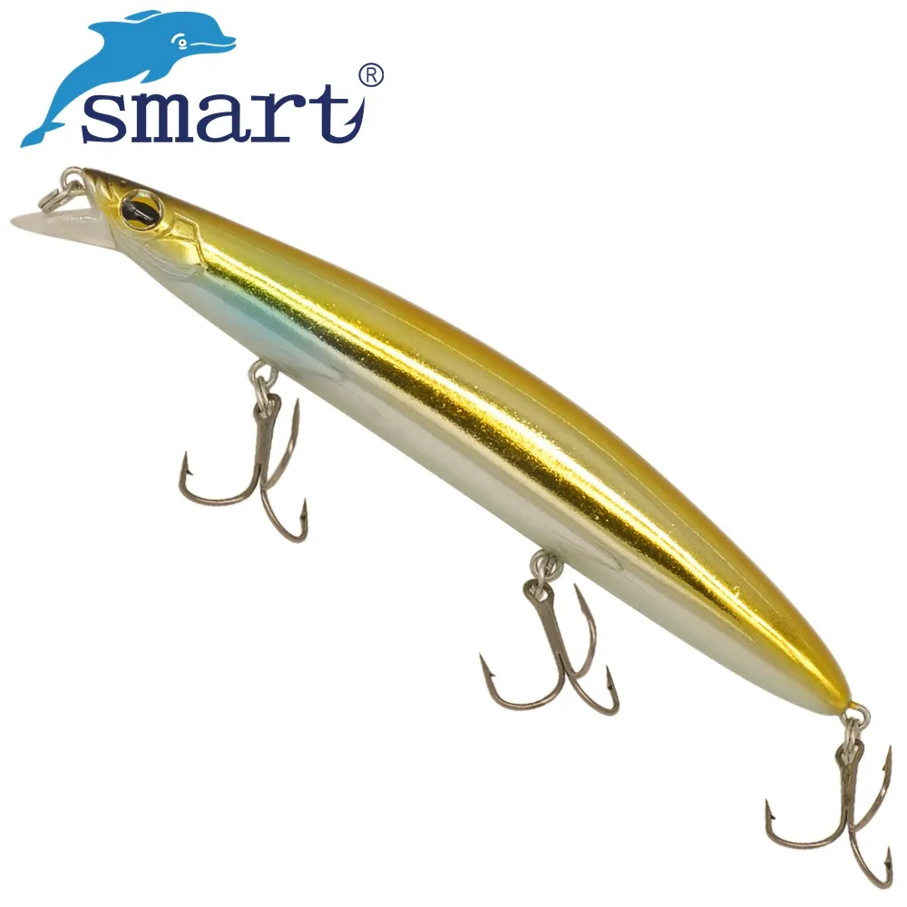 Smart Hard Minnow Fishing Lure 12.5cm 18.5g Floating 0.6m Plastic Hard Fishing Bait Iscas Artificias Pesca Fishing Wobblers
Smart Hard Minnow Fishing Lure 12.5cm 18.5g Floating 0.6m Plastic Hard Fishing Bait Iscas Artificias Pesca Fishing Wobblers