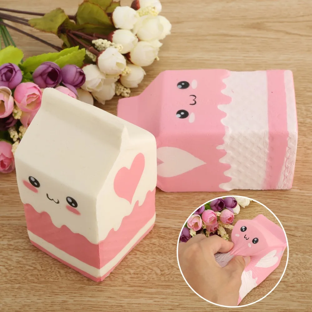 Kawaii Soft Squishy Charms Milk Bag Toy Slow Rising for Children Adults Relieves Stress Anxiety Cabinet Decor Anti Stress Toys
Kawaii Soft Squishy Charms Milk Bag Toy Slow Rising for Children Adults Relieves Stress Anxiety Cabinet Decor Anti Stress Toys