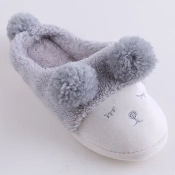 Women Winter Home Slippers Cartoon Sheep Shoes Non-slip Soft Winter Warm House Slippers Indoor Bedroom Female Floor Shoes
Women Winter Home Slippers Cartoon Sheep Shoes Non-slip Soft Winter Warm House Slippers Indoor Bedroom Female Floor Shoes