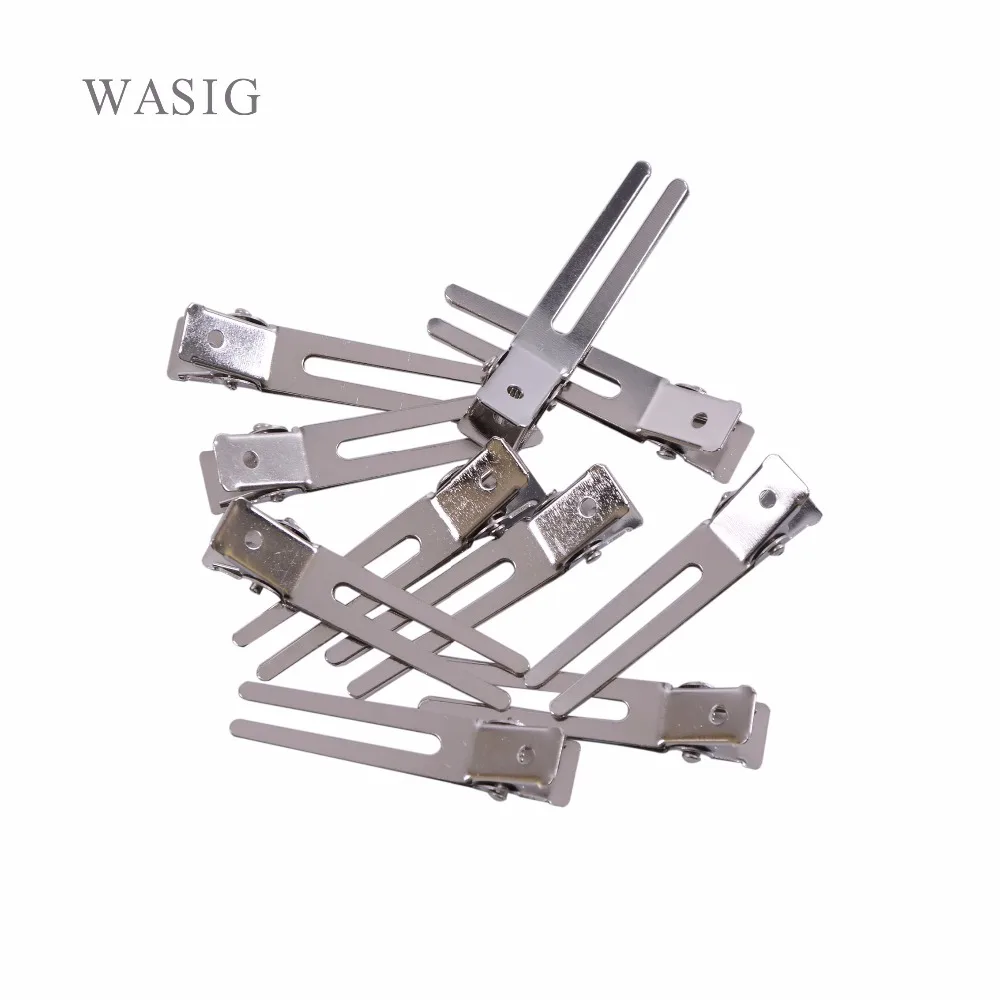 30pcs 45mm Double Prong Alligator Hair Clips Flat Metal Boutique Hairpins with No Teeth for DIY Hair Styling Accessory
30pcs 45mm Double Prong Alligator Hair Clips Flat Metal Boutique Hairpins with No Teeth for DIY Hair Styling Accessory