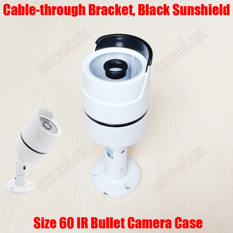 60mm Cable Protection Bracket Waterproof IR Bullet Camera Case CCTV Tube Casing Aluminum Alloy IP66 Outdoor for 36x LED Board
60mm Cable Protection Bracket Waterproof IR Bullet Camera Case CCTV Tube Casing Aluminum Alloy IP66 Outdoor for 36x LED Board
