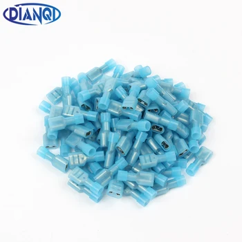 DIANQI FDFN2-250 FDFN2.5-250 NYLON brass Female Insulated Spade joint Cable Wire Connector 100PCS suit 1.5-2.5mm2 16-14AWG FDFN
DIANQI FDFN2-250 FDFN2.5-250 NYLON brass Female Insulated Spade joint Cable Wire Connector 100PCS suit 1.5-2.5mm2 16-14AWG FDFN