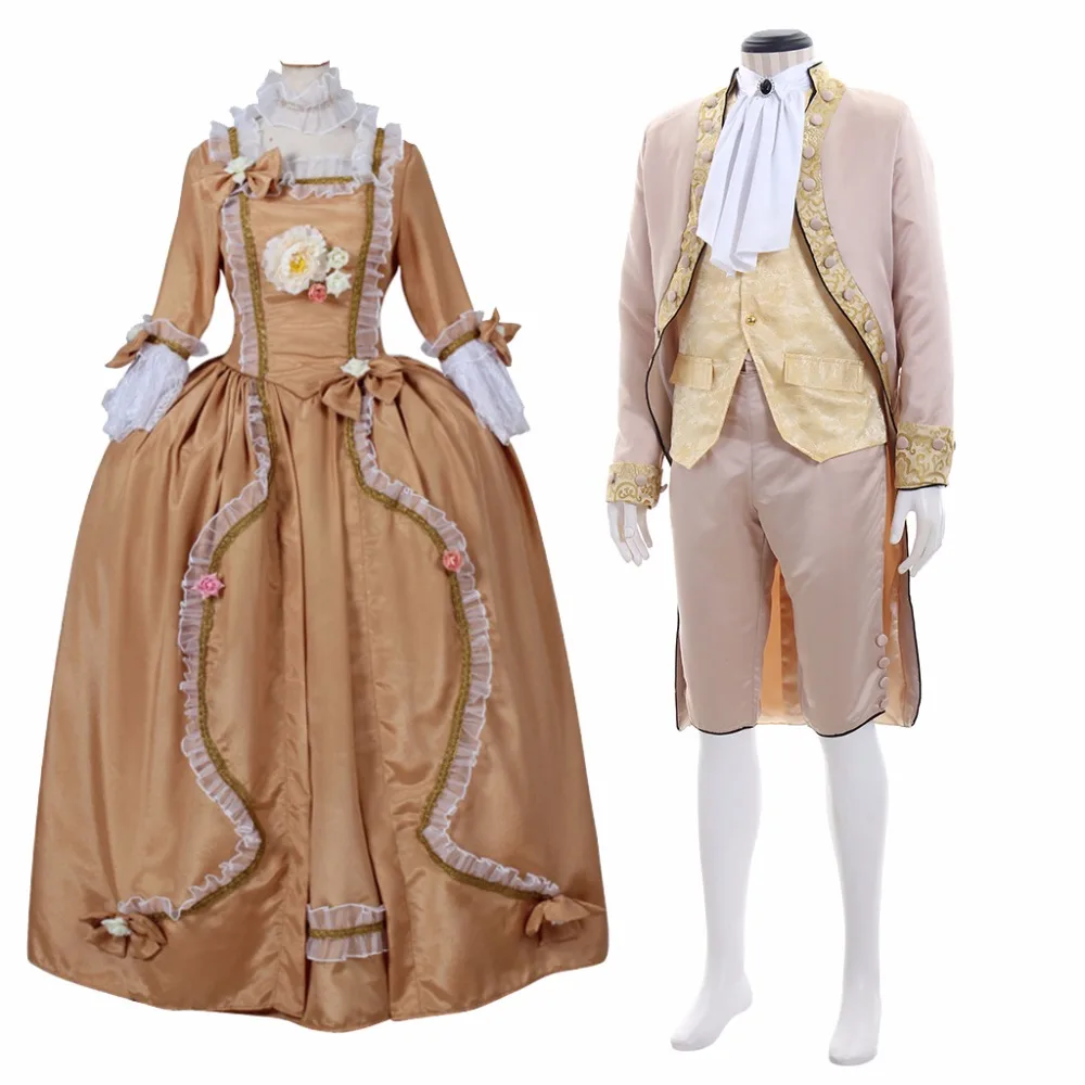 Cosplaydiy Victorian Elegant Gothic Aristocrat 18th Century Mens Suit Marie Antoinette Baroque Women Dress Couples Wedding Set
Cosplaydiy Victorian Elegant Gothic Aristocrat 18th Century Mens Suit Marie Antoinette Baroque Women Dress Couples Wedding Set