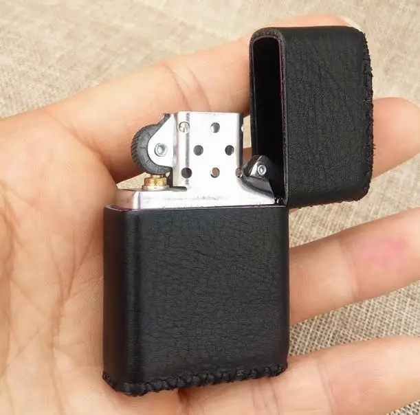 Genuine leather handmade stitched Cigarette Lighter Holder Bag with a standard electronic Lighter Case Lighters leather sheath
Genuine leather handmade stitched Cigarette Lighter Holder Bag with a standard electronic Lighter Case Lighters leather sheath