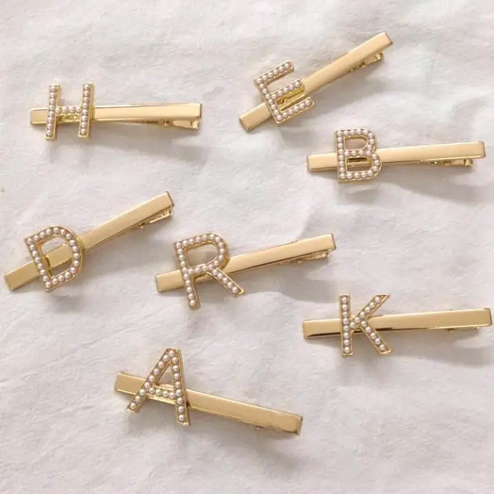 2019 New Hair Accessories Gold Color Metal Hair Clips For Women Imitation Pearl English Letter Personality Hairpins Barrettes
2019 New Hair Accessories Gold Color Metal Hair Clips For Women Imitation Pearl English Letter Personality Hairpins Barrettes