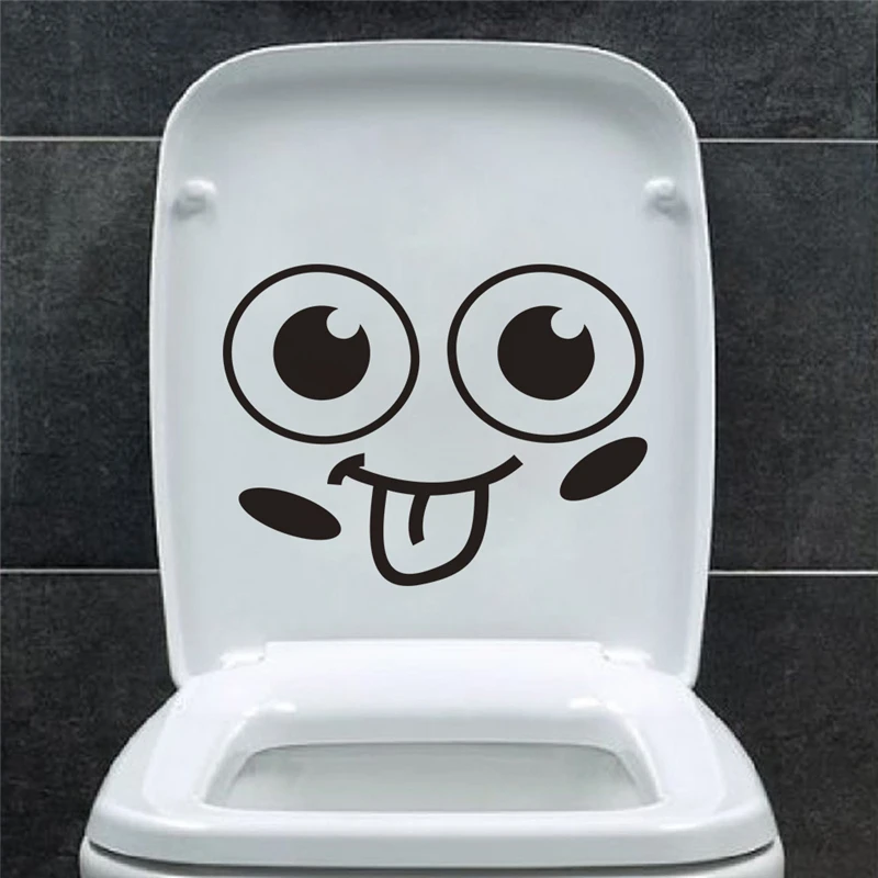 funny laugh face toilet art decals hotels bar shop bathrooms home decorations black vinyl diy stickers decor
funny laugh face toilet art decals hotels bar shop bathrooms home decorations black vinyl diy stickers decor