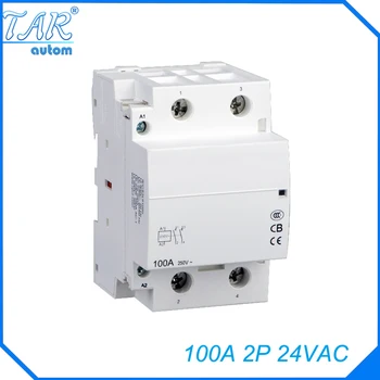 2NO 100A 2P modular charging pile with household AC contactor guide rail installation 24V 220V
2NO 100A 2P modular charging pile with household AC contactor guide rail installation 24V 220V