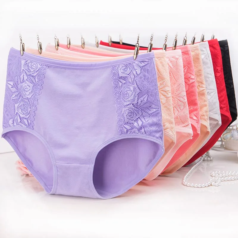 2019 Ladies Cotton Panties Fashion Mid-Rise Lace Women Underwear 5 Colors Seamless Briefs Lingerie Breathable Female Panties C20
2019 Ladies Cotton Panties Fashion Mid-Rise Lace Women Underwear 5 Colors Seamless Briefs Lingerie Breathable Female Panties C20