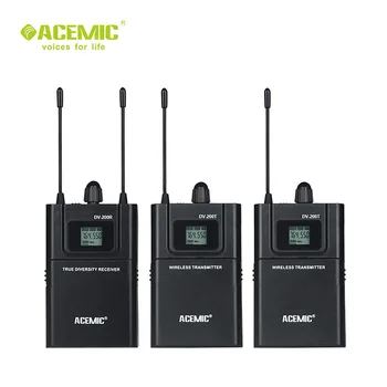 Newest ACEMIC DV-200 Dual channel wireless camera/DSLR microphone system wireless lavalier microphone
Newest ACEMIC DV-200 Dual channel wireless camera/DSLR microphone system wireless lavalier microphone