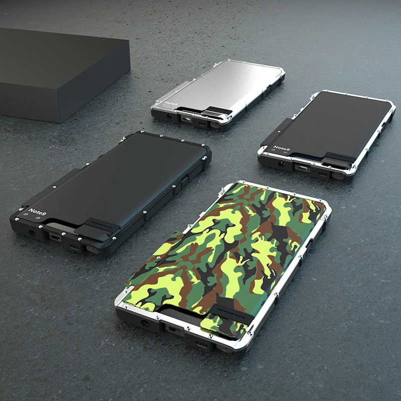 Aluminum Armor Anti-fall Case For Samsung Galaxy Note9 Note8 Military Material Camouflage Flip Cover For Samsung S8 S9 S9Plus
Aluminum Armor Anti-fall Case For Samsung Galaxy Note9 Note8 Military Material Camouflage Flip Cover For Samsung S8 S9 S9Plus