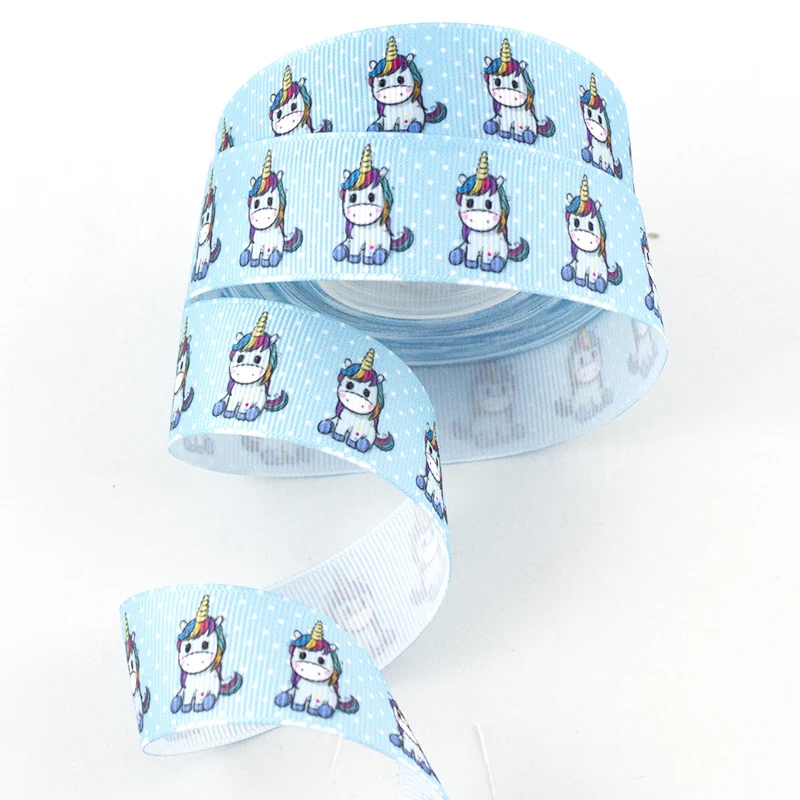 9mm/16mm/22mm/25mm/38mm/75mm Blue unicorn print grosgrain ribbon 10/25/50yards DIY gift wrap sewing wedding decor ribbon
9mm/16mm/22mm/25mm/38mm/75mm Blue unicorn print grosgrain ribbon 10/25/50yards DIY gift wrap sewing wedding decor ribbon