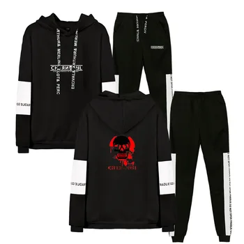 2019 Autumn/Winter CHERNOBYL Hip Hop Undertale Hoodies Sweatshirts And Sweatpants Men Two Piece Set Hooded Suit Velvet
2019 Autumn/Winter CHERNOBYL Hip Hop Undertale Hoodies Sweatshirts And Sweatpants Men Two Piece Set Hooded Suit Velvet