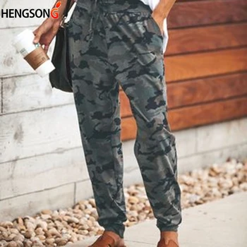 2019 Women Camouflage Printed Trousers Spring High Quality Casual Pants Sexy Slim Drawstring Pants Ladies Sweatpants
2019 Women Camouflage Printed Trousers Spring High Quality Casual Pants Sexy Slim Drawstring Pants Ladies Sweatpants