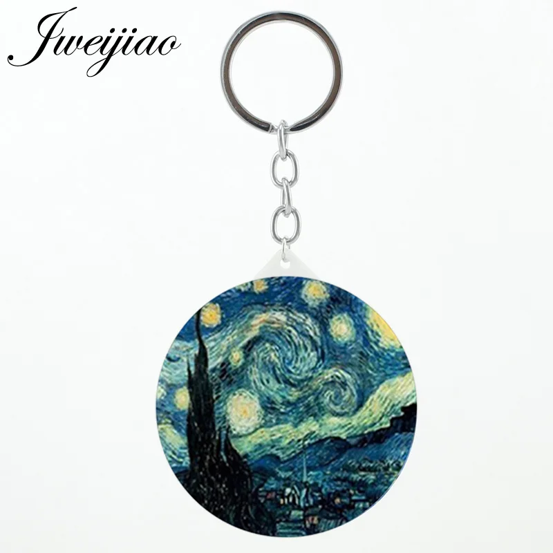 JWEIJIAO Oil Painting the Starry night keychains pocket mirror Abstracts DIY Round Mini Hand Mirror for best friends NS387
JWEIJIAO Oil Painting the Starry night keychains pocket mirror Abstracts DIY Round Mini Hand Mirror for best friends NS387