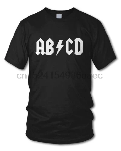 AB CD - Fun T-Shirt - lustiges Funshirt - Musik - versch. Farben - S-XXL